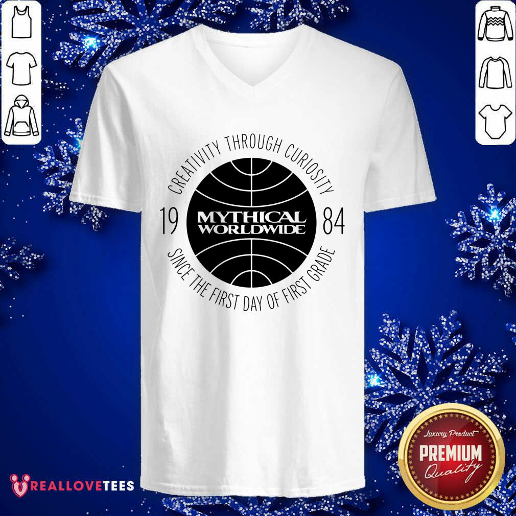 Good Gmm Merch Mythical Worldwide Neon Shirt - Image 5