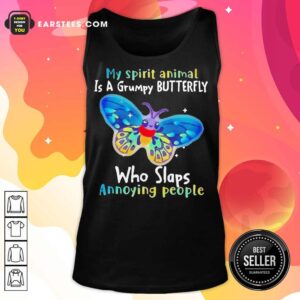 Alternative view of Vip Butterfly Spirit Animal Grumpy Bee Shirt