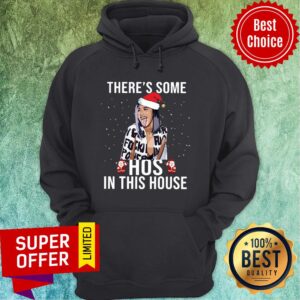 Alternative view of Funny Santa Cardi B There'S Some Hoes In This House Christmas Shirt