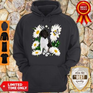 Alternative view of Official Small Munsterlander Daisy Flower Classic Shirt