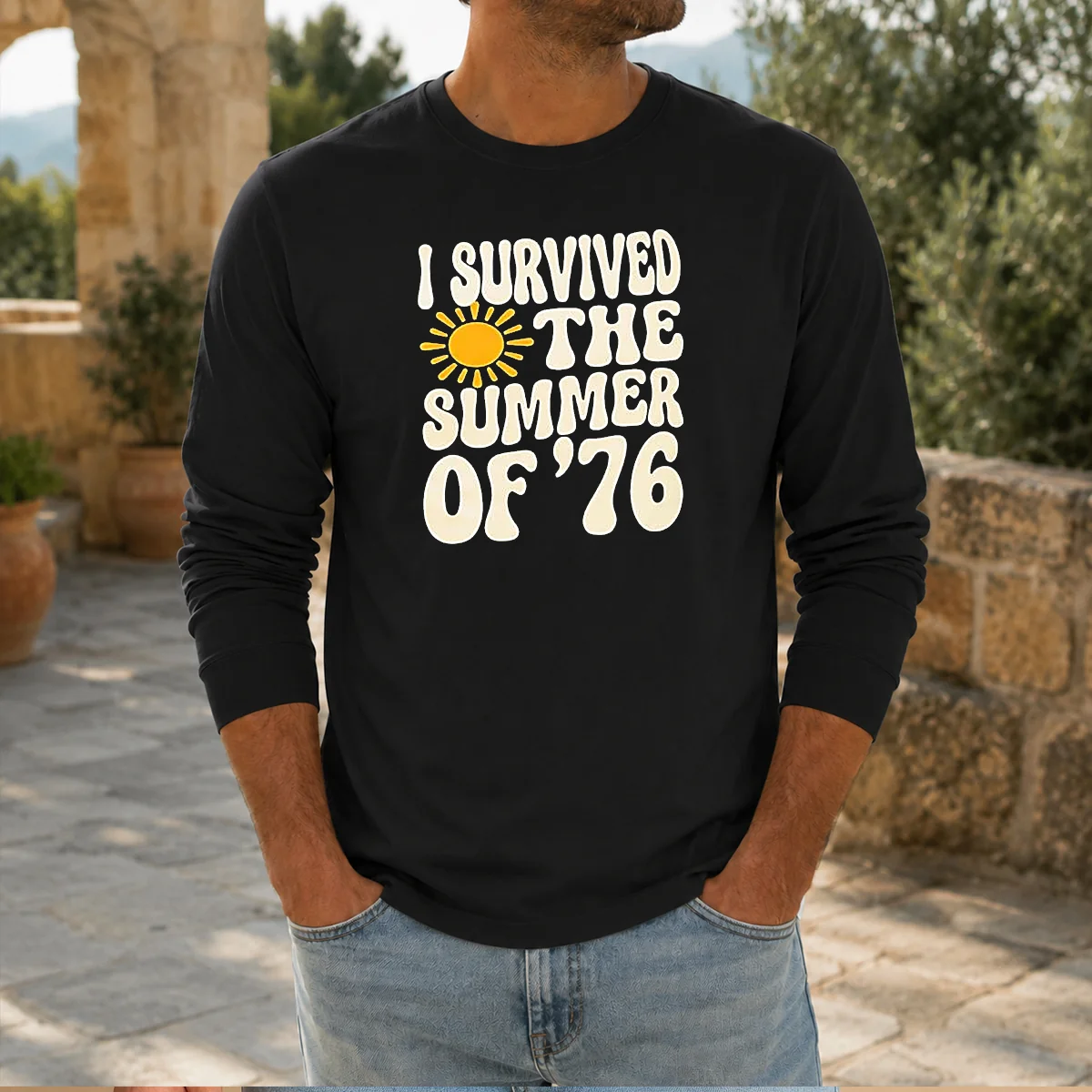 Pretty I Survived The Summer Of 76 1976 Vintage Shirt - Image 5