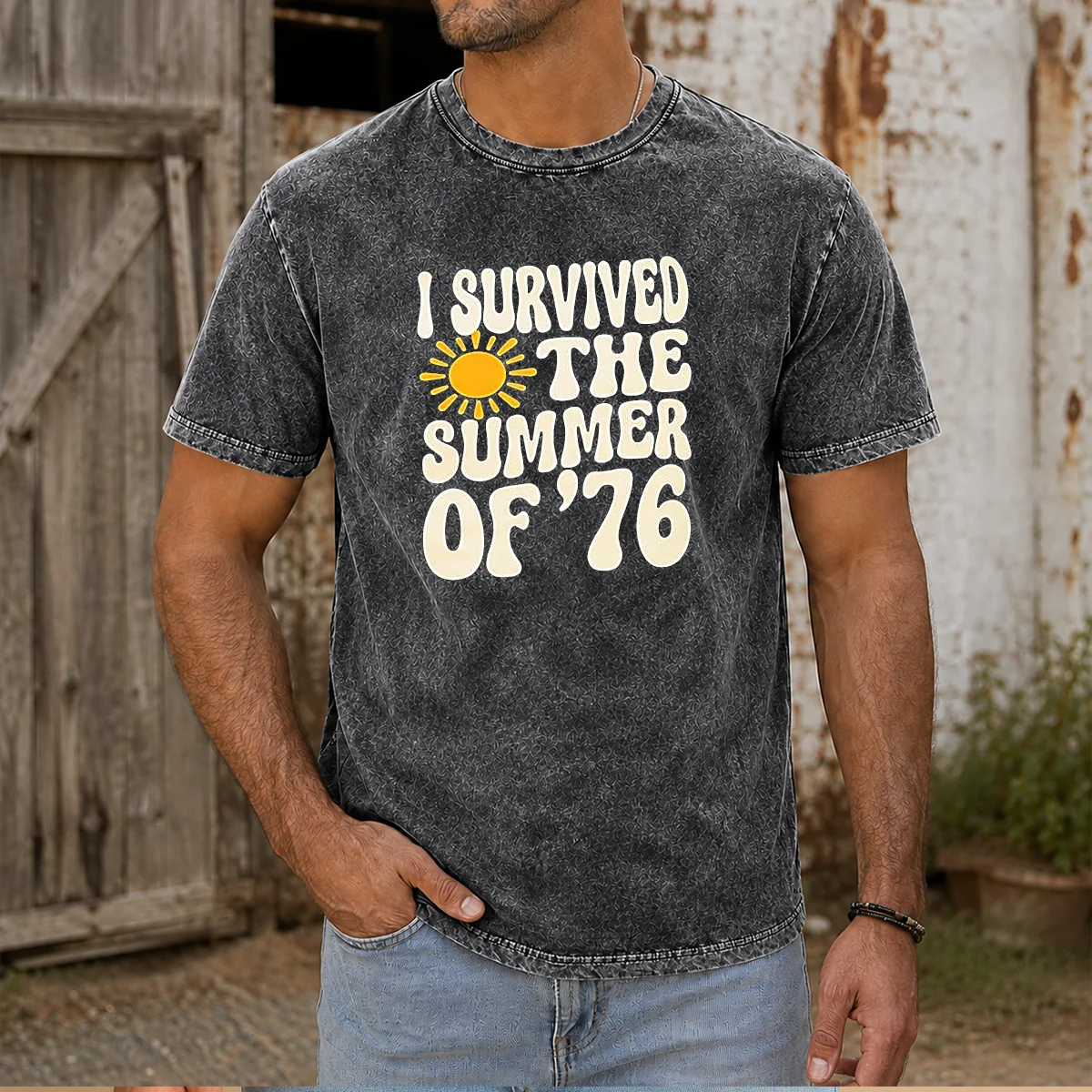 Pretty I Survived The Summer Of 76 1976 Vintage Shirt - Image 8