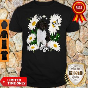 Official Small Munsterlander Daisy Flower Classic Shirt
