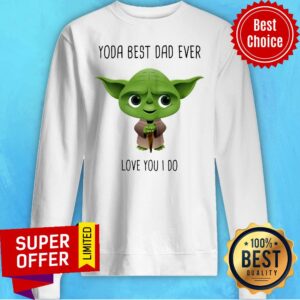 Alternative view of Premium Yoda Best Dad Ever Shirt