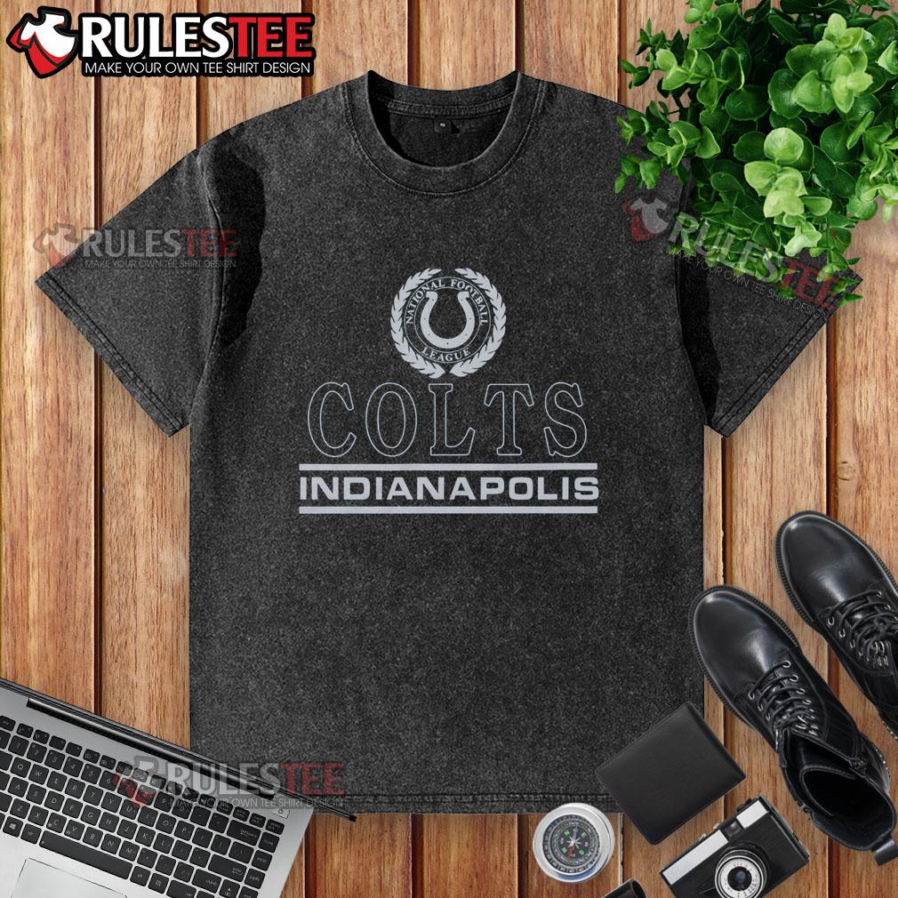 Awesome Indianapolis Colts Crest T-Shirt - Image 2