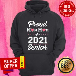 Alternative view of Top Proud Mom Mom Of A 2021 Senior Shirt