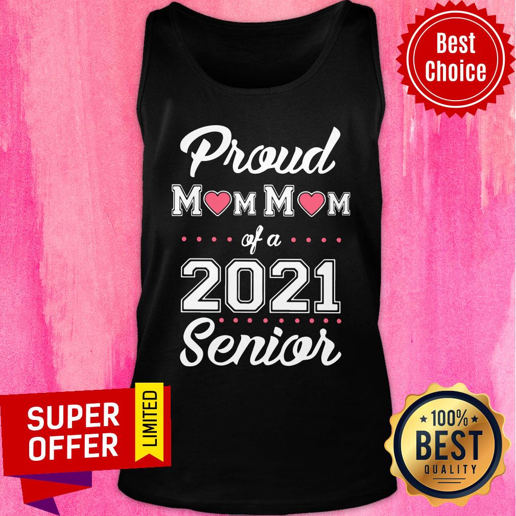 Top Proud Mom Mom Of A 2021 Senior Shirt - Image 4