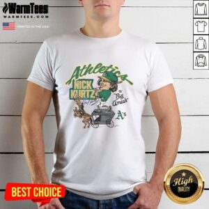 Awesome Athletics Nick Kurtz The Big Amish T-Shirt