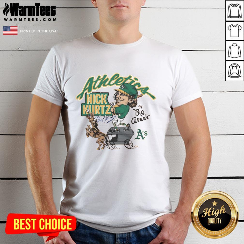 Awesome Athletics Nick Kurtz The Big Amish T-Shirt