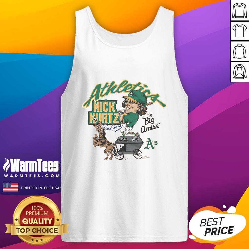 Awesome Athletics Nick Kurtz The Big Amish T-Shirt - Image 4