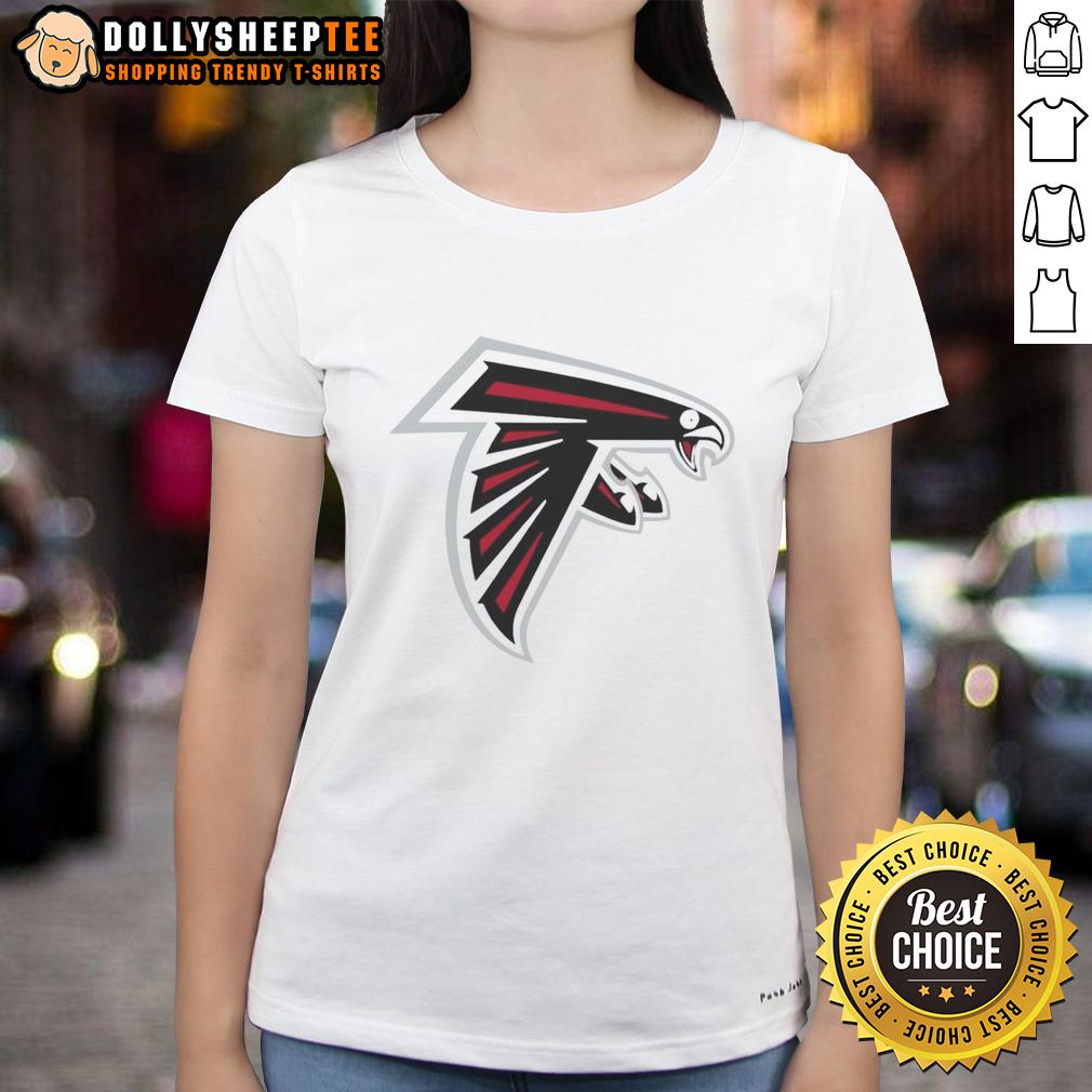 Nice Atlanta Falcons Logo T-Shirt - Image 3
