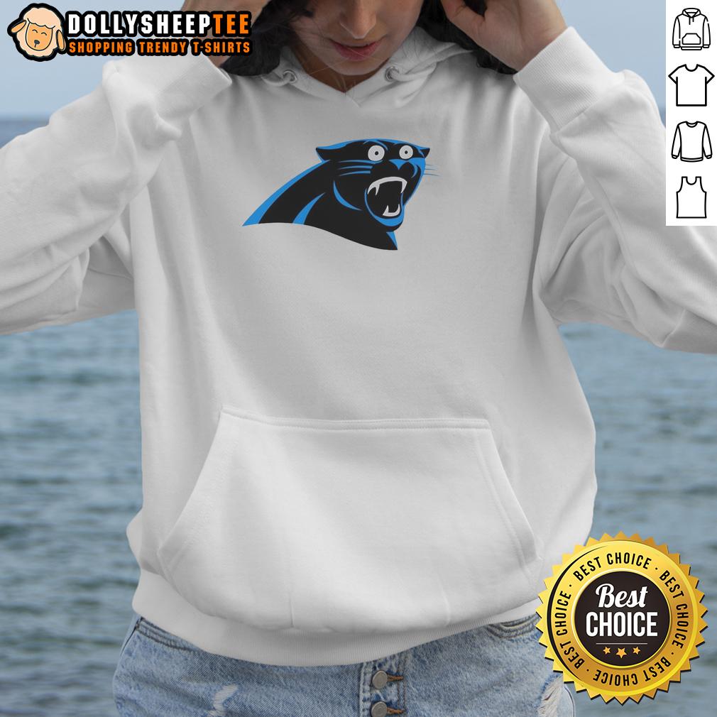 Nice Carolina Panthers Logo T-Shirt - Image 2