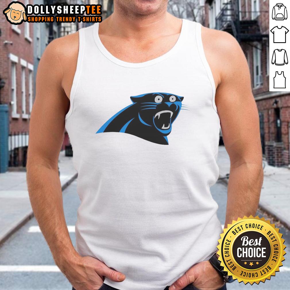 Nice Carolina Panthers Logo T-Shirt - Image 4