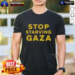 Official Stop Starving Gaza T-Shirt