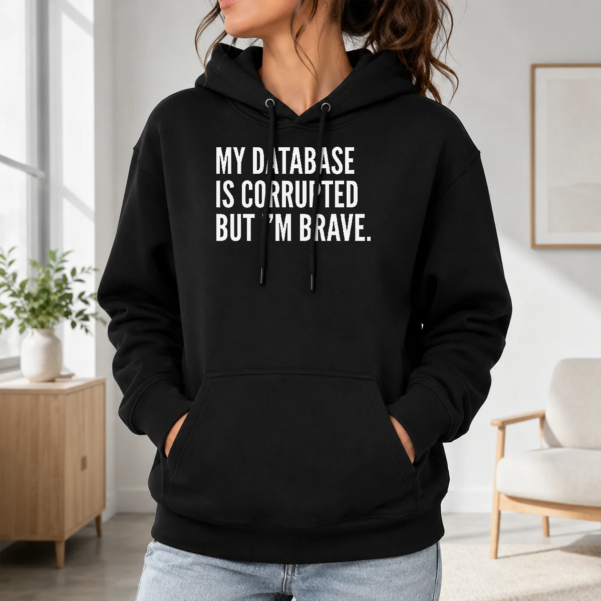 Awesome My Database Is Corrupted Shirt - Image 7