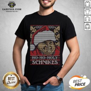 Happy Ho Ho Ho Holy Schnikes Ugly Christmas Shirt