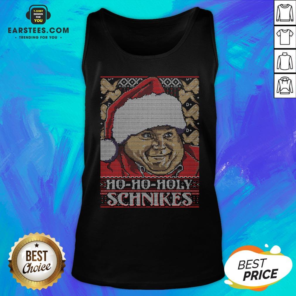 Happy Ho Ho Ho Holy Schnikes Ugly Christmas Shirt - Image 3