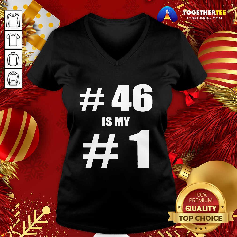 Happy 46 Is My 1 Biden Harris Election 2020 Results Shirt - Image 2