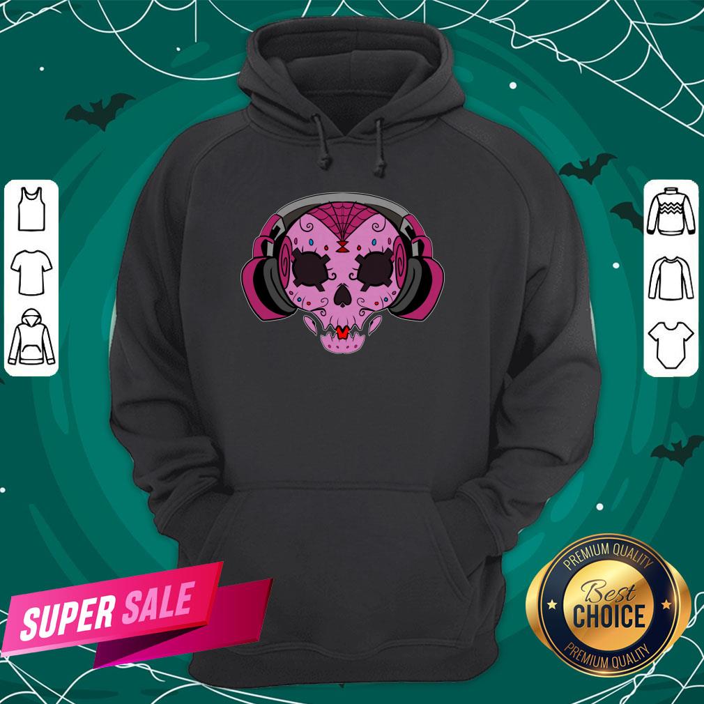 Calacas Pink Dia De Los Muertos Day Of Dead Shirt - Image 5