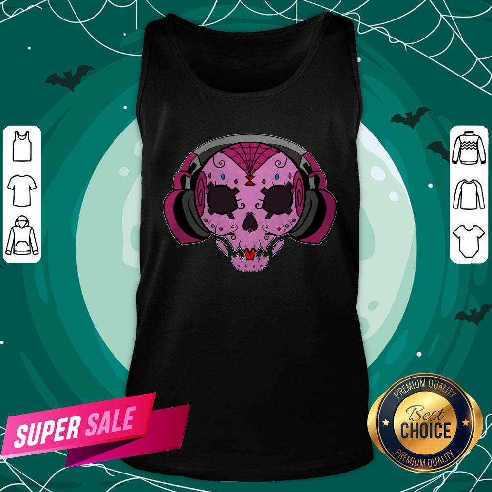 Calacas Pink Dia De Los Muertos Day Of Dead Shirt - Image 3