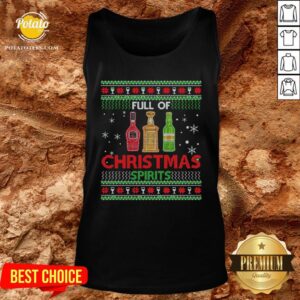 Alternative view of Happy Full Of Christmas Spirits Shirt
