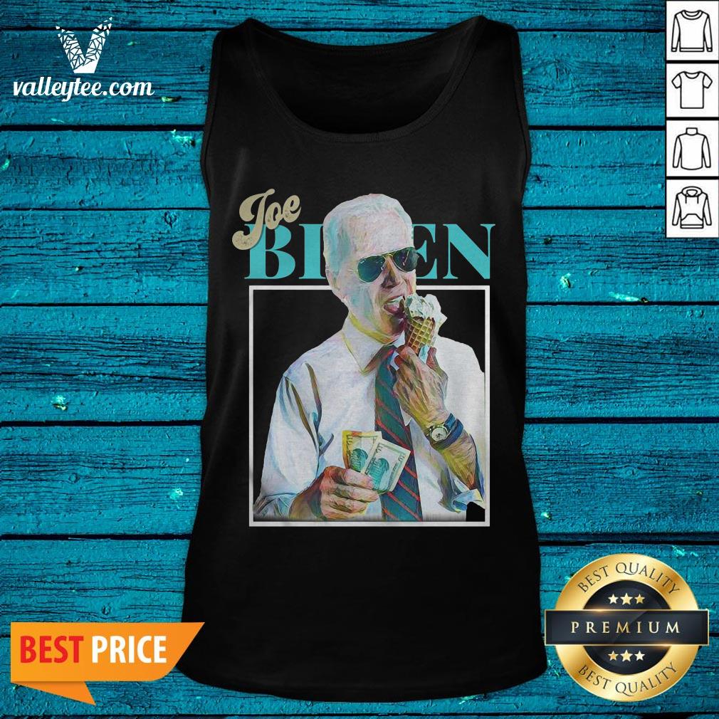 Pretty Joe Biden Eating Ice Cream Shirt - Image 5