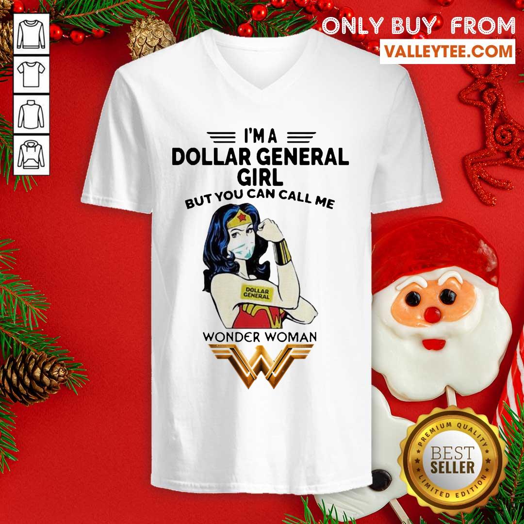 Top Im A Dollar General Girl But You Can Call Me Wonder Woman Shirt - Image 3