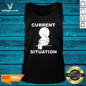 Alternative view of High Quality Current Situation Fat Shirt