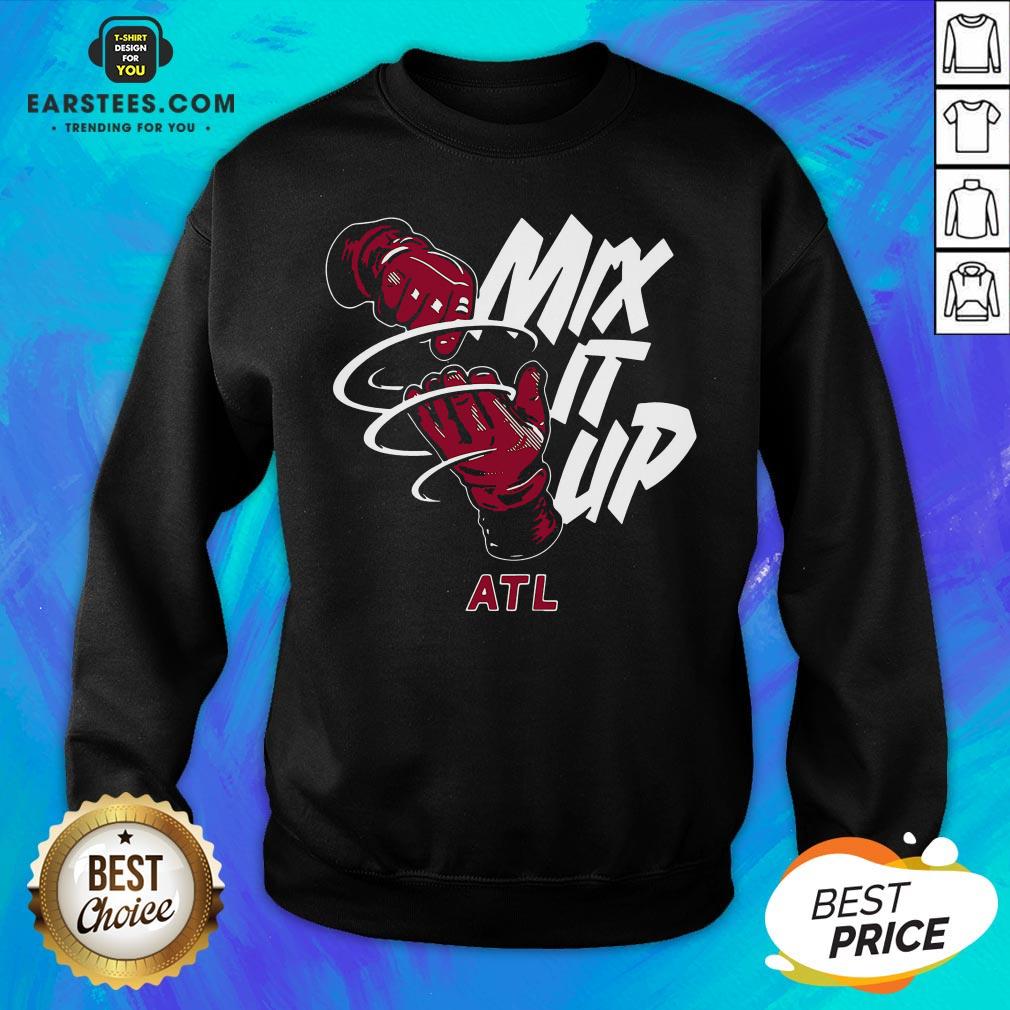 Atlanta Braves Baseball Mix It Up Atl Shirt - Image 5