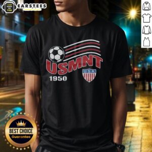 Awesome Usmnt 1950 Crest Flag T-Shirt