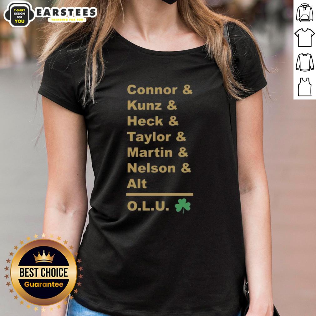 Premium Connor And Kunz And Heck And Taylor And Martin And Nelson And Alt Olu T-Shirt - Image 3