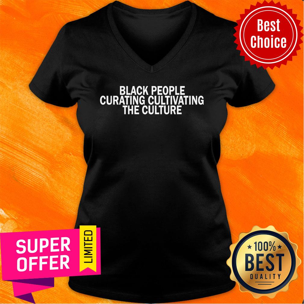 Black People Curating Cultivating The Culture Shirt - Image 2