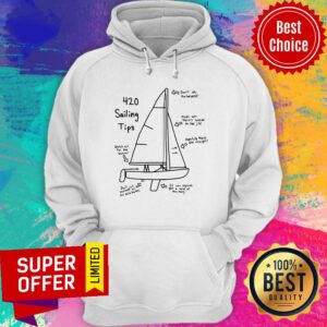 Alternative view of Don't Sky The Halyard 420 Sailing Típ Watch Out Shirt