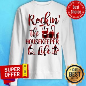 Alternative view of Funny Rockin The Housekeeper Life Shirt