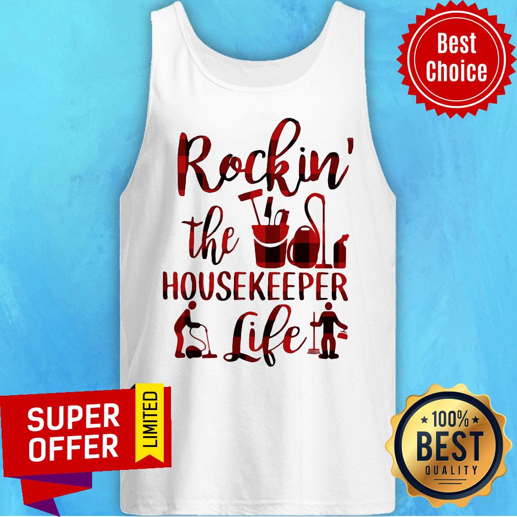 Funny Rockin The Housekeeper Life Shirt - Image 5