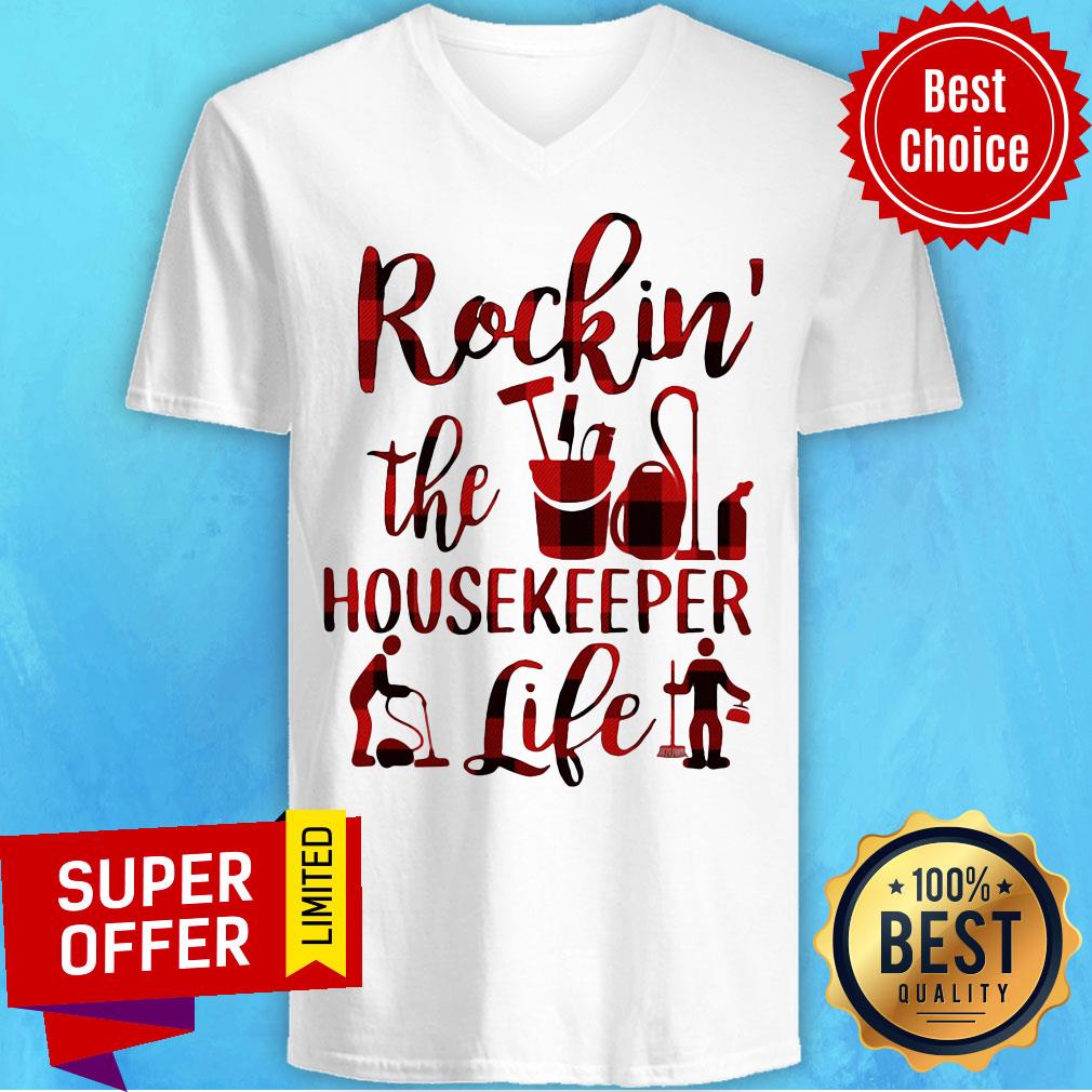 Funny Rockin The Housekeeper Life Shirt - Image 4