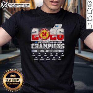 Premium Nebraska Cornhuskers 2026 Big Ten Softball Tournament Champions T-Shirt