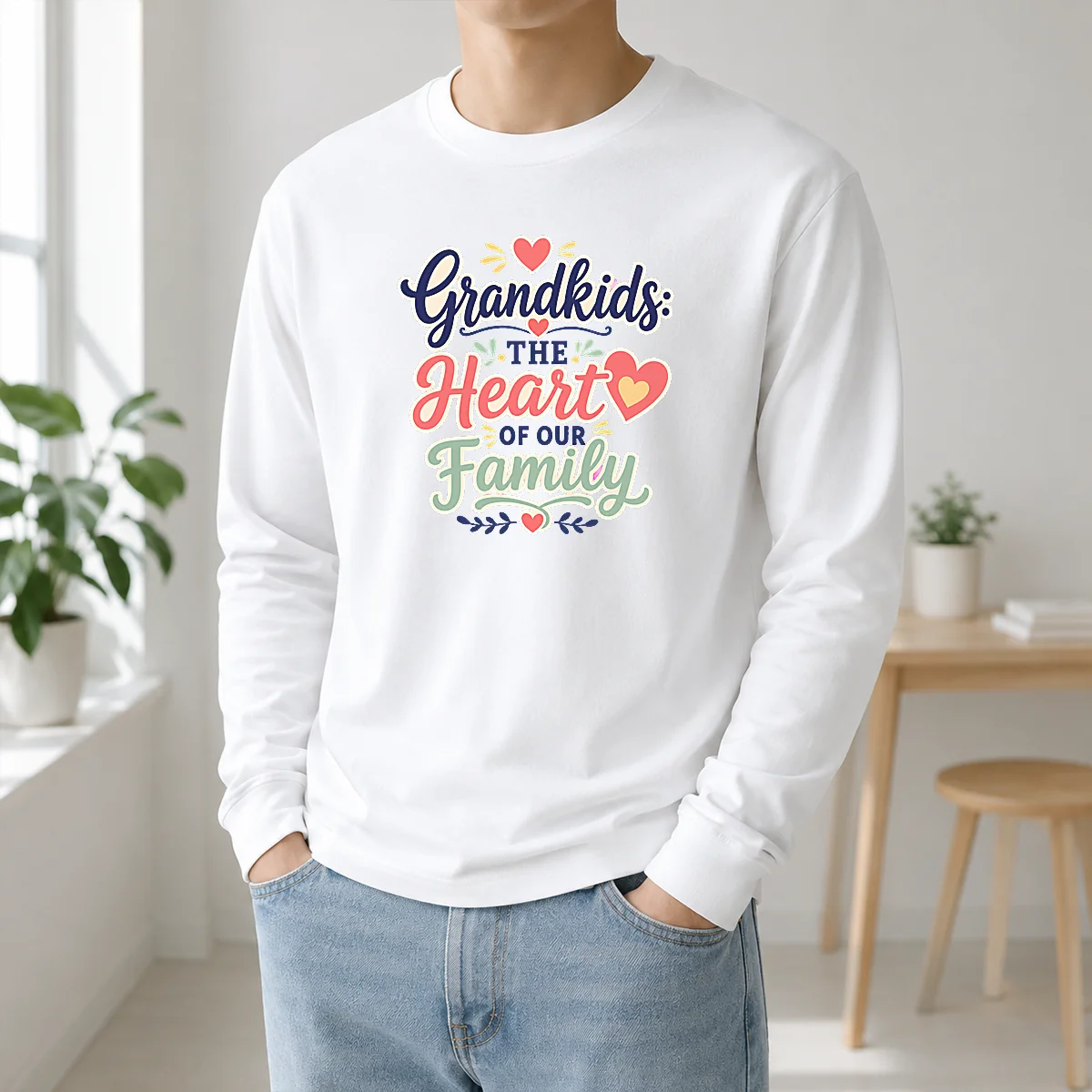 Pretty Heartwarming Grandparents Day Vector Shirt - Image 5