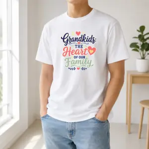 Pretty Heartwarming Grandparents Day Vector Shirt