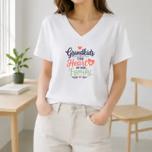 Alternative view of Pretty Heartwarming Grandparents Day Vector Shirt