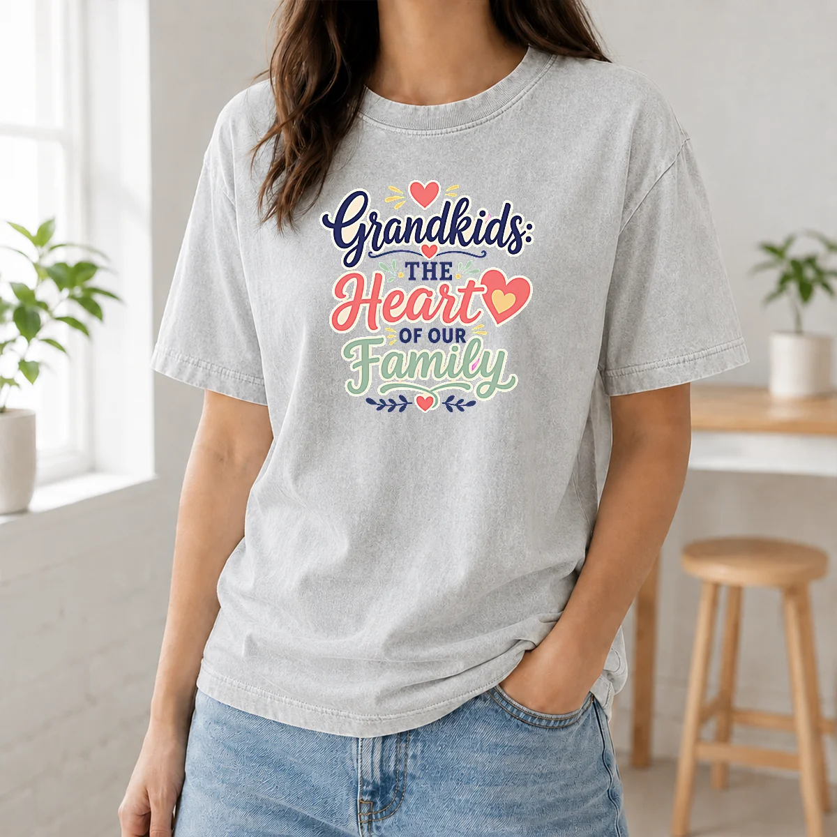 Pretty Heartwarming Grandparents Day Vector Shirt - Image 8