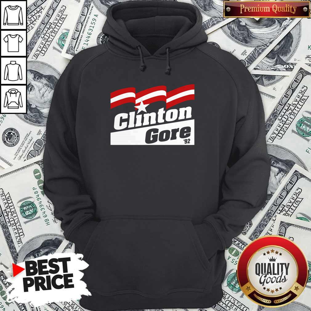 Official Clinton Gore 92 Retro Shirt - Image 4