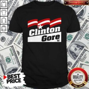 Official Clinton Gore 92 Retro Shirt