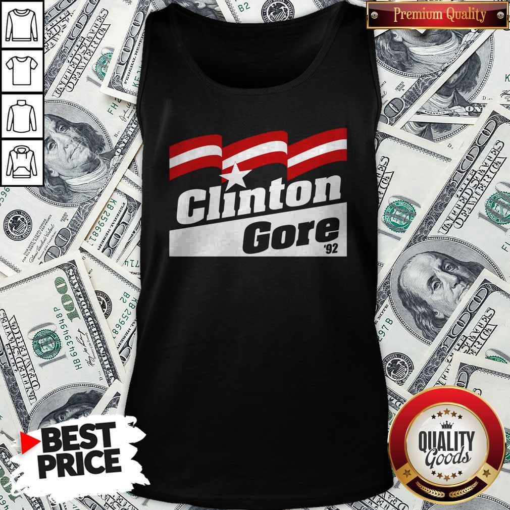 Official Clinton Gore 92 Retro Shirt - Image 2