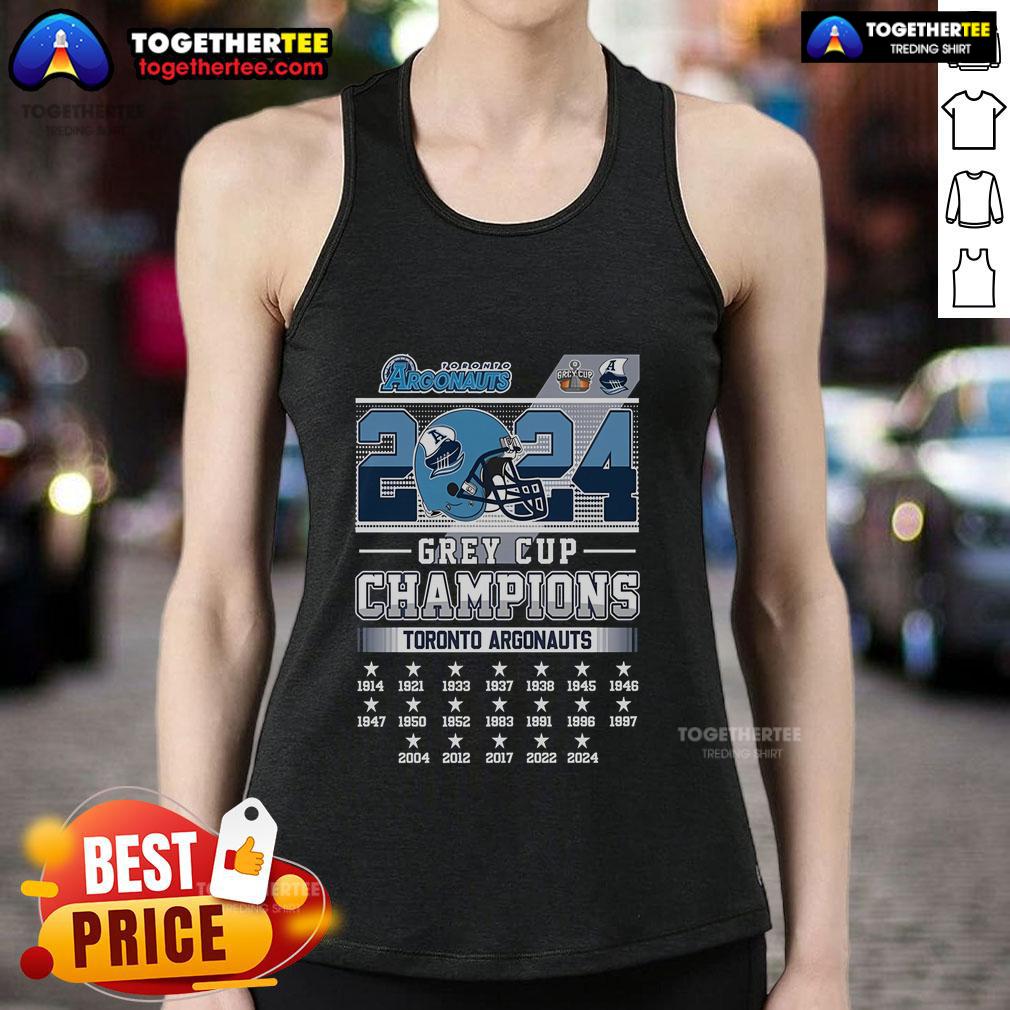 Top Toronto Argonauts Grey Cup Champions 2024 T-Shirt - Image 4