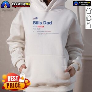 Alternative view of Awesome Buffalo Bills Dad Definition T-Shirt