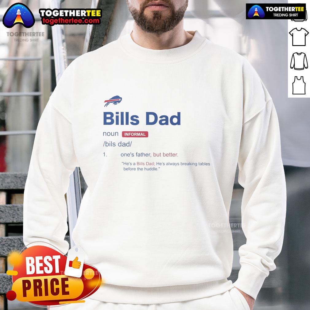 Awesome Buffalo Bills Dad Definition T-Shirt - Image 5
