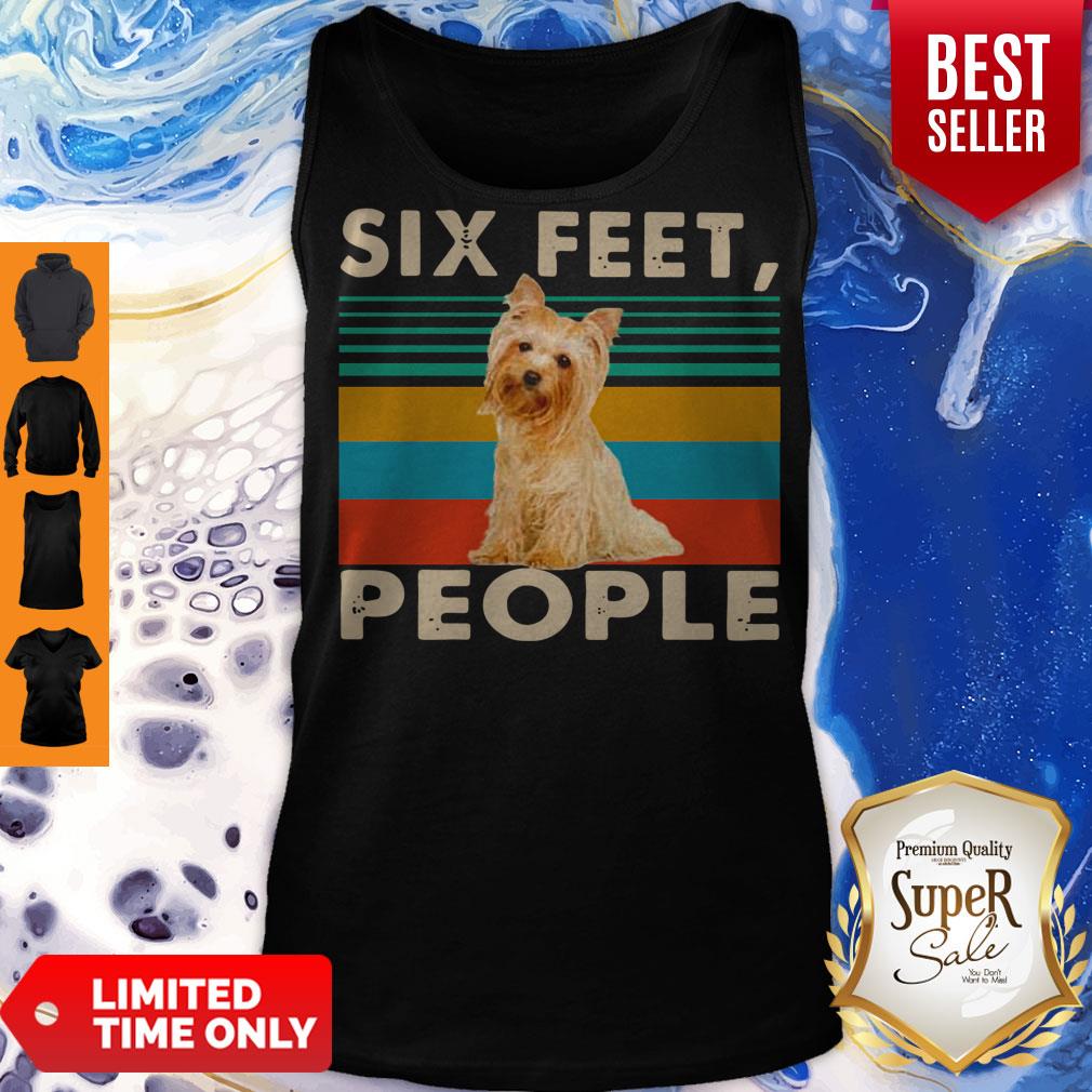 Dog Six Feet People Vintage Shirt - Image 3