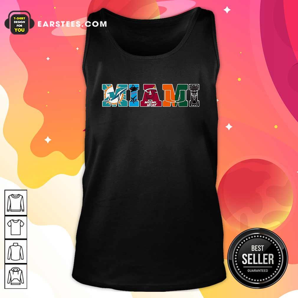 Hot Miami Miami Dolphin Miami Heat Miami Hurricanes Inter Miami Shirt - Image 4