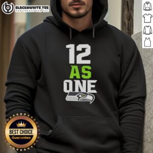 Alternative view of Original Seattle Seahawks 12 As One Super Bowl LX Chamions 2026 T-Shirt